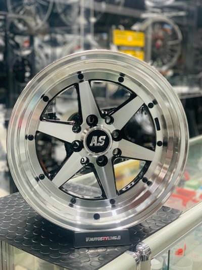 15” AS-XR4 4/100 4/114 BMF wheels