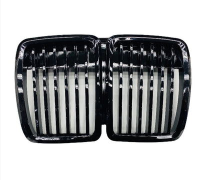 BMW E30 SINGLE SLAT GLOSS BLACK GRILLS