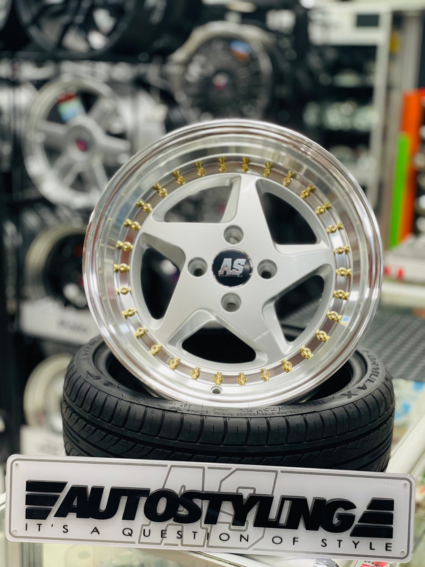 15'' AS-FERRARI 348 4/100 WHEELS