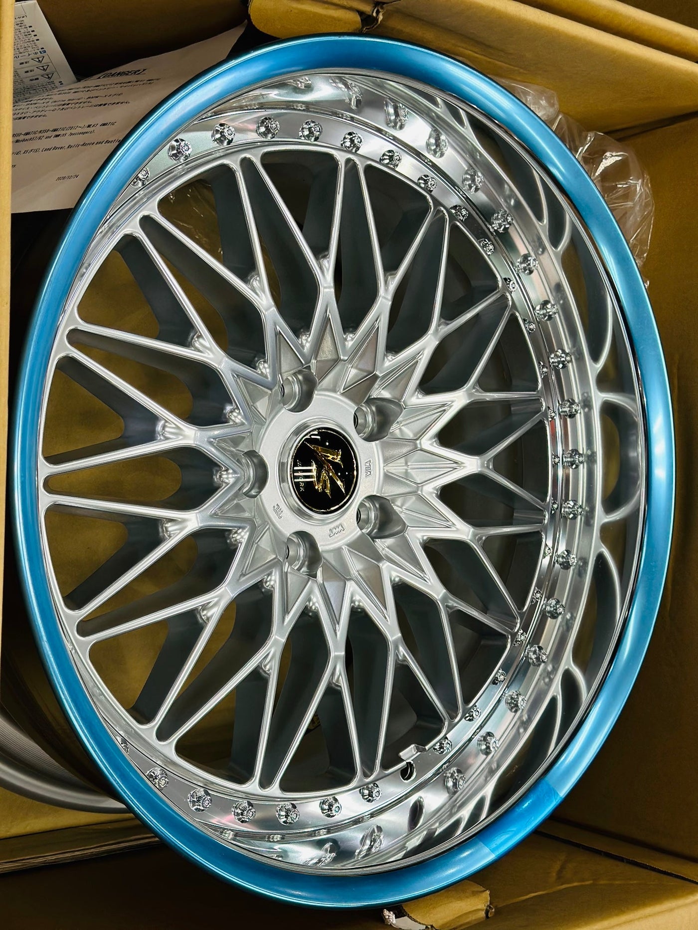 20” WORK VSXV 3pce split wheels 5/120