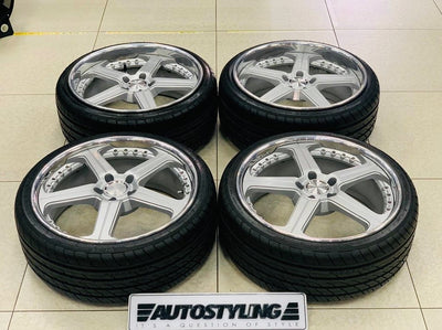 19” traffic star split wheel combo