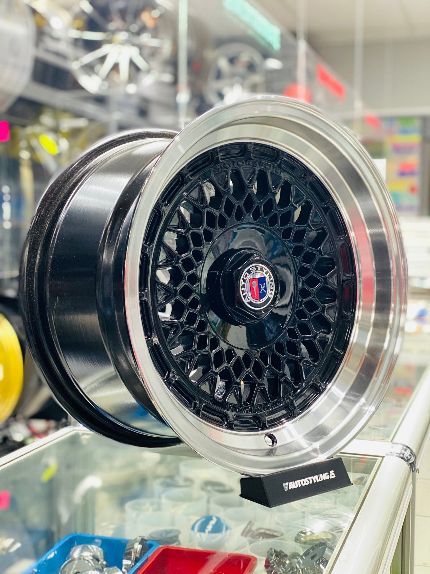 15” AS-HR 4/100 4/114 BLACK