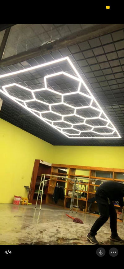 Hexagon led lights 2.4m x4.8m WHOLESALE PRICE DIRECT TO PUBLIC !