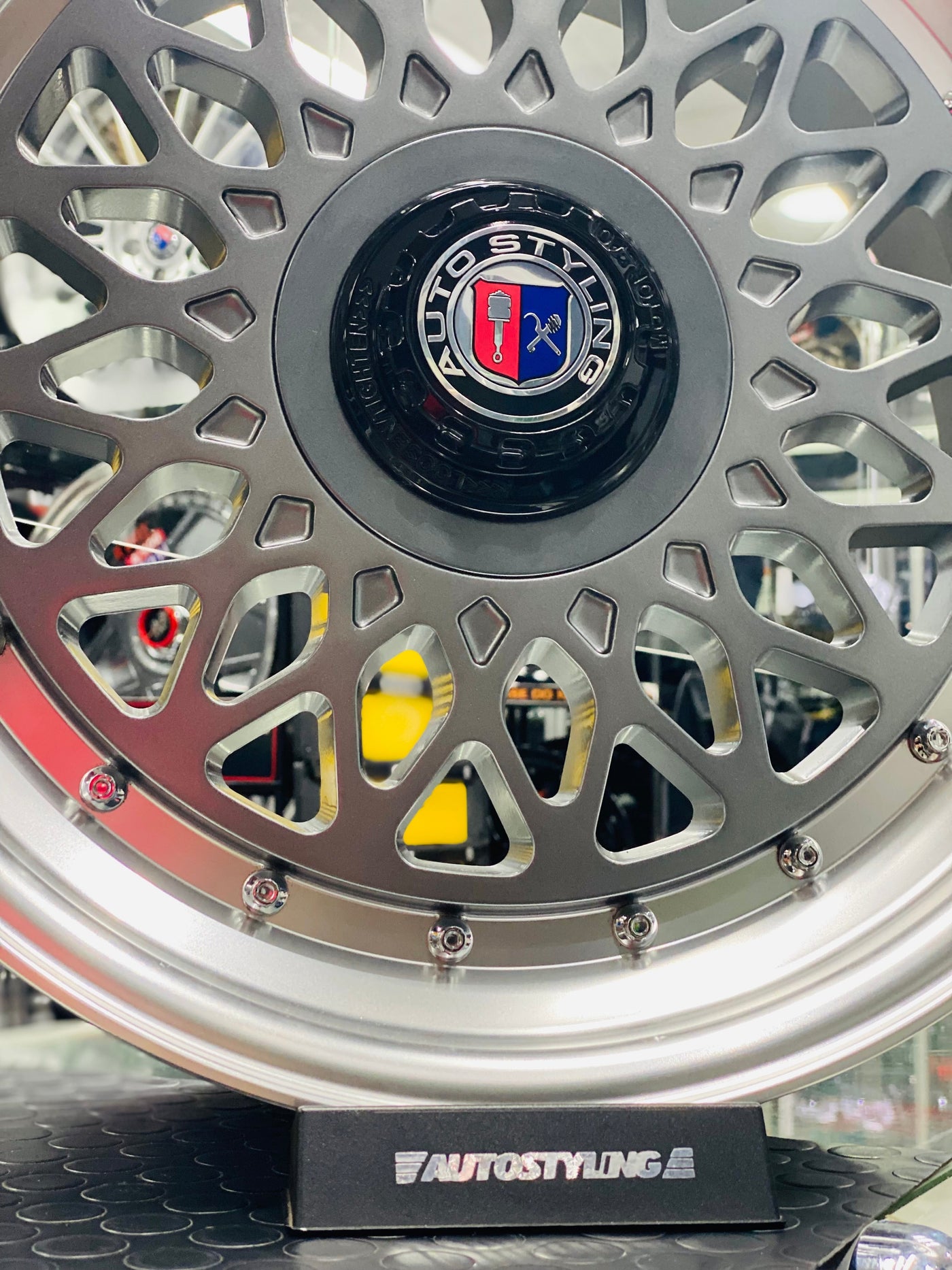 17'' AS-P/MESH 4/100 & 5/100 pcd GUNMETAL