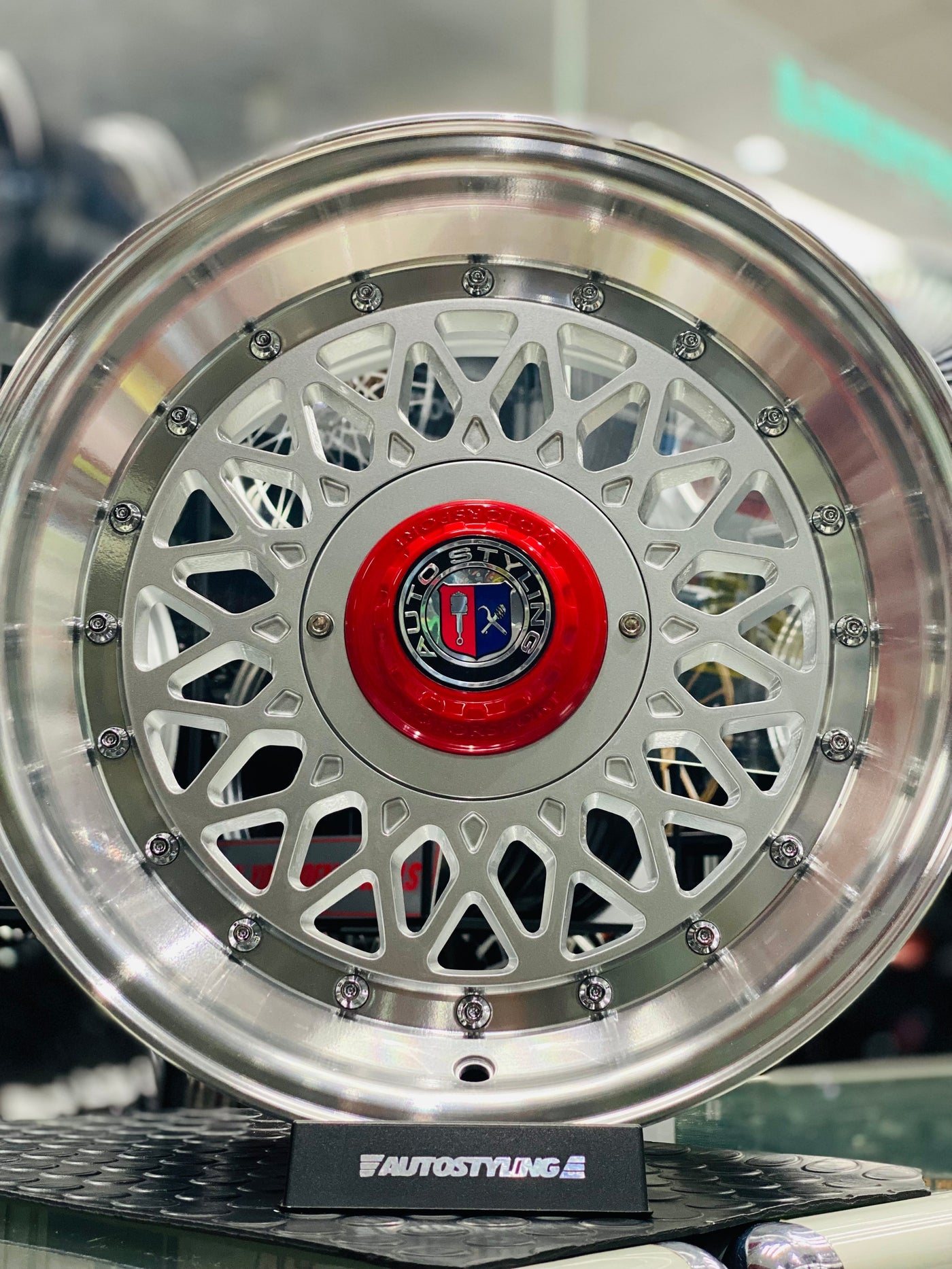 15” AS-P/MESH 4/100 4/108  SILVER