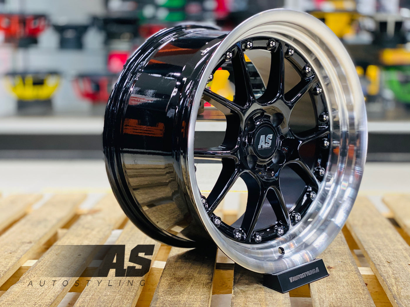 17'' AS- 7671 4/100 BLACK