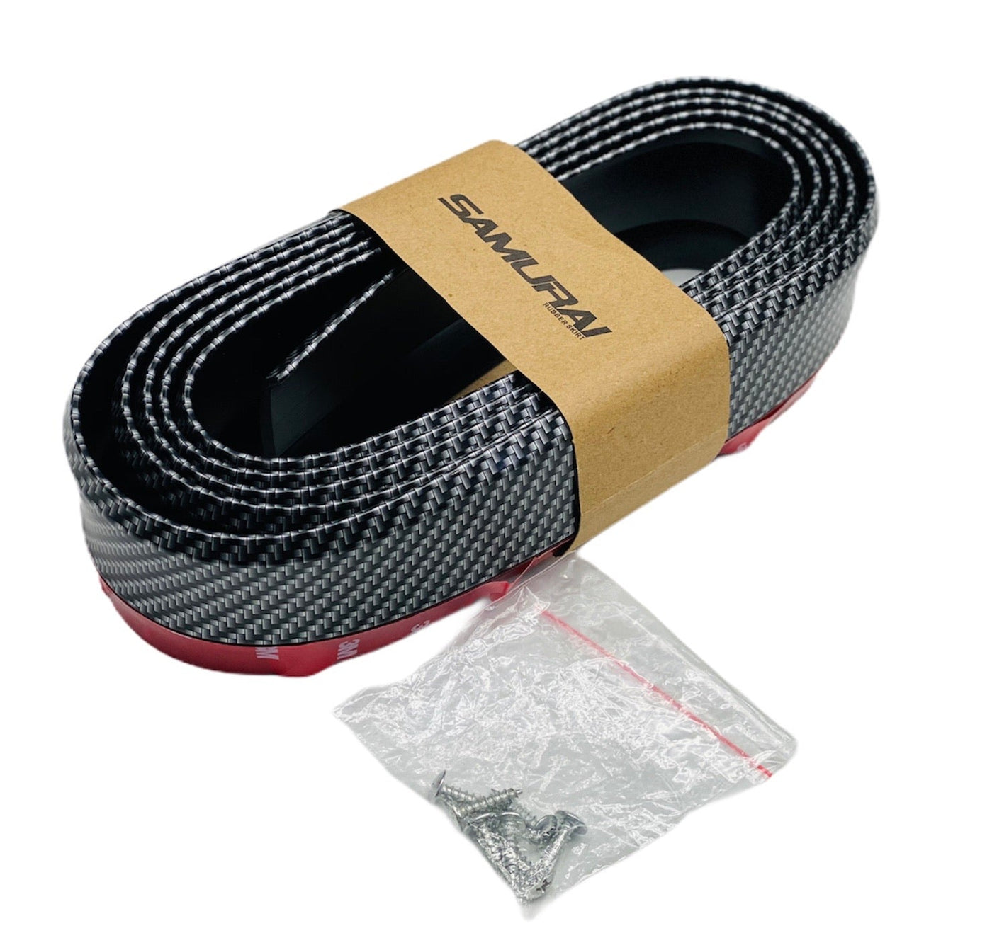 SAMURAI UNIVERSAL RUBBER FRONT SPOILER CARBON