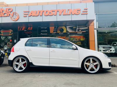 19” traffic star split wheel combo