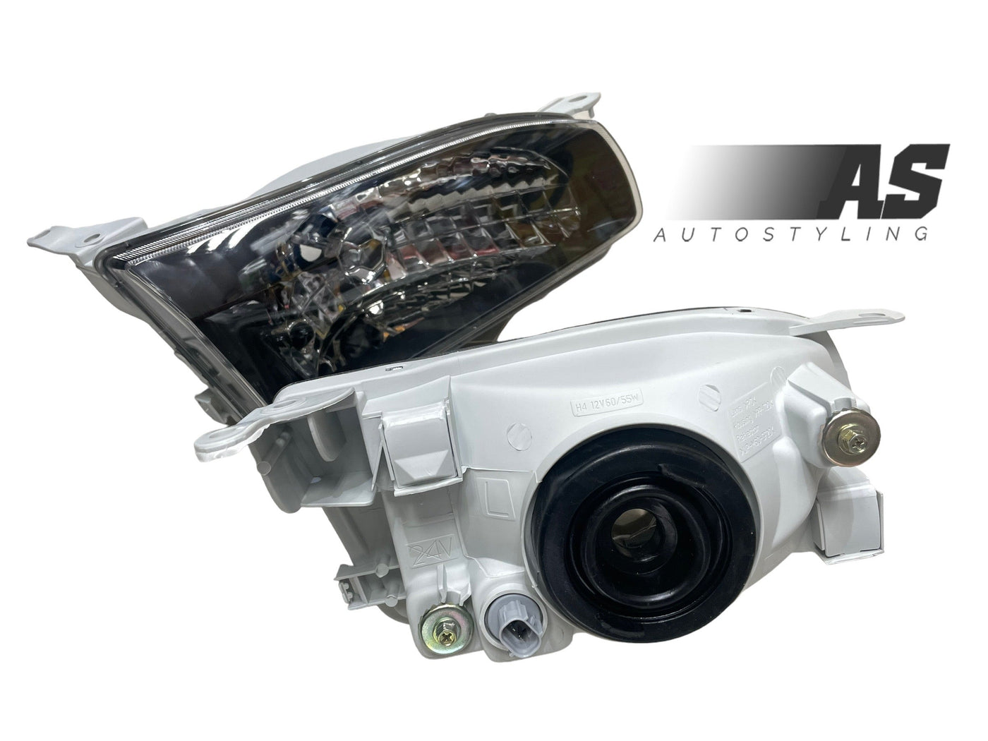 Toyota Corolla (rsi shape ) 1995-1998 black Headlamps