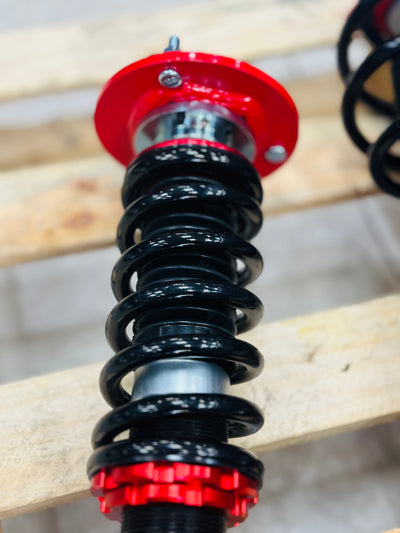 ARC PRO VERSION COILOVERS WITH CAMBER  BMW E46 METAL MOUNTING