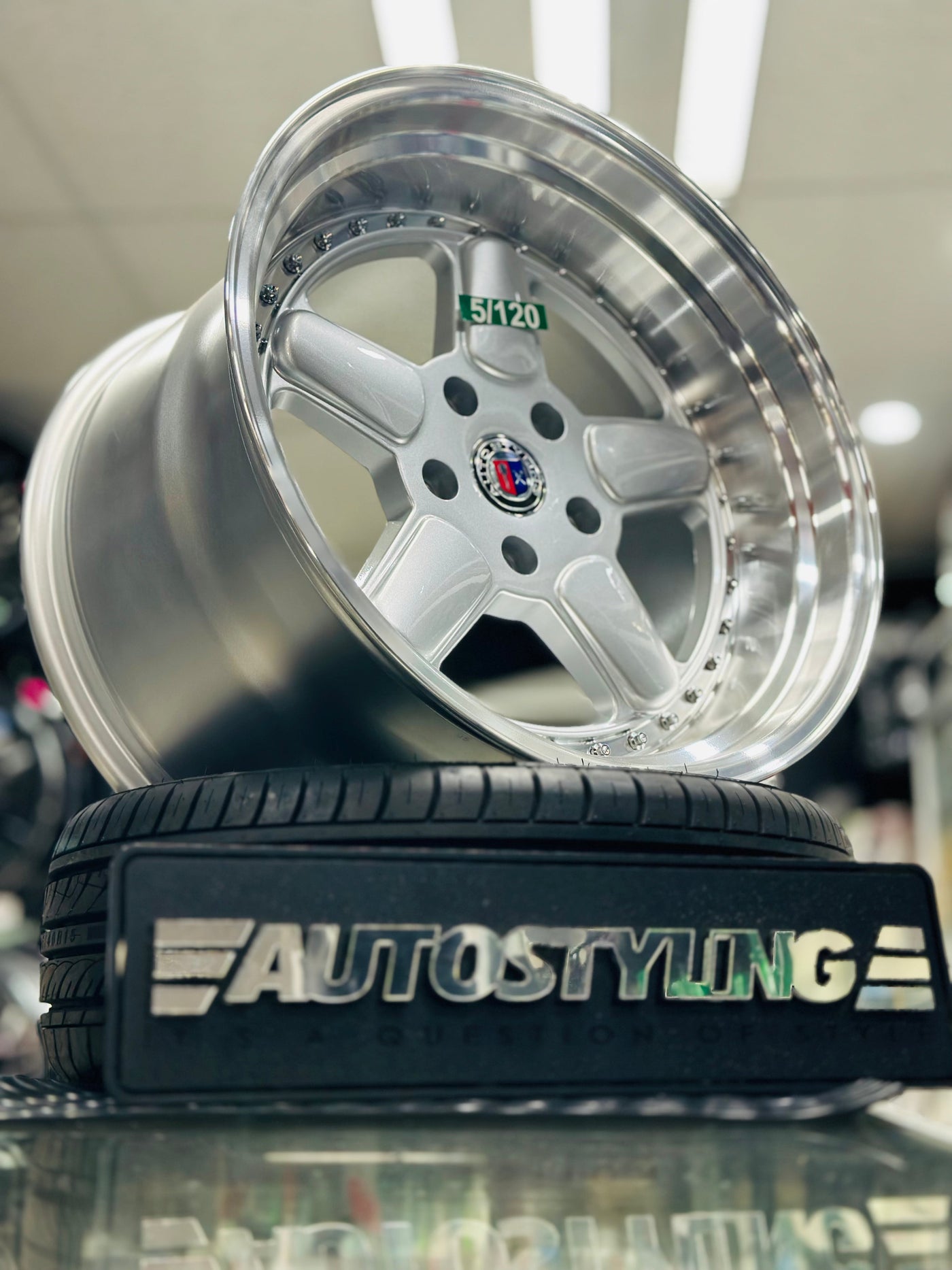 18” AS-SCHNITZER silver 5/120