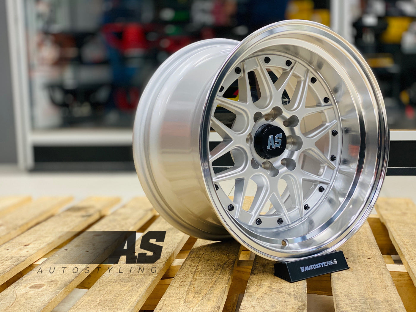  ‎15” AS 1039 SILVER 4/100 4/114