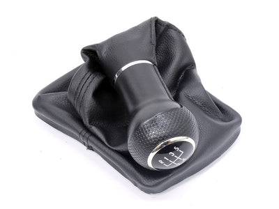 5 SPEED GEAR KNOB WITH BOOT BLACK VW GOLF MK3