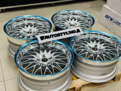 20” WORK VSXV 3pce split wheels 5/120