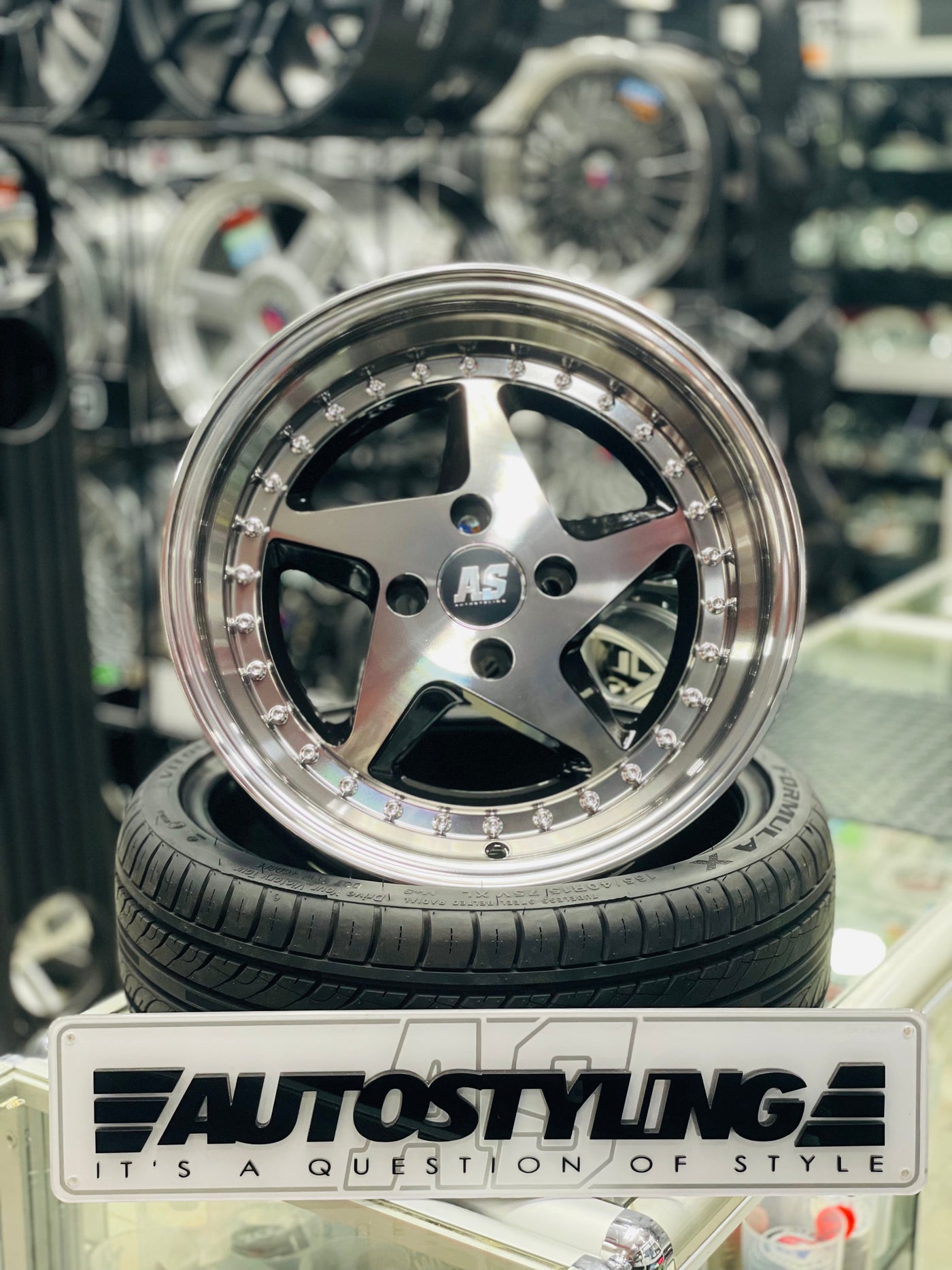 15'' AS-FERRARI 348 4/100 WHEELS