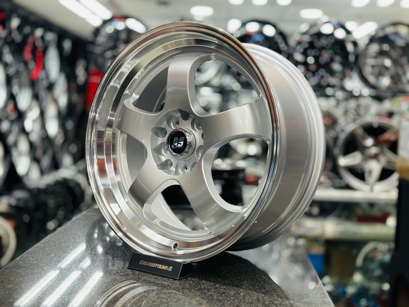 17” AS- F66143 silver 5x100 & 5x114 PCD WHEELS