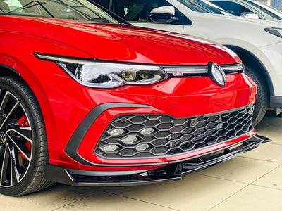 MK8 Gti 3pce front spoiler