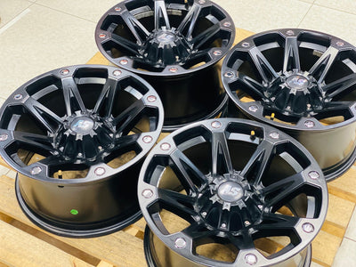 17” AS-LINE  5x127 JEEP RIMS ( USED SET)