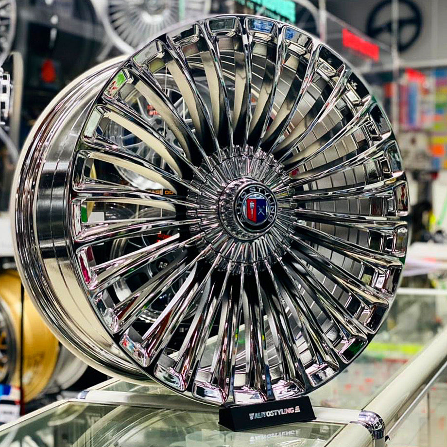 20” AS-F601 MAYBACH  5/112 CHROME