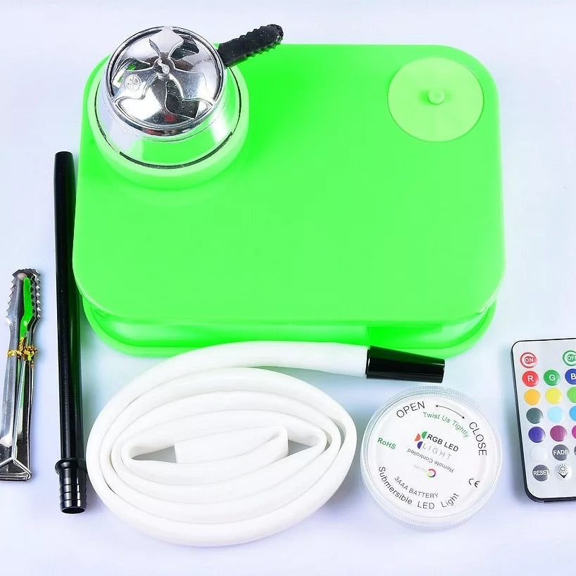 PORTABLE AS-HOTBOX HOOKAH PIPE