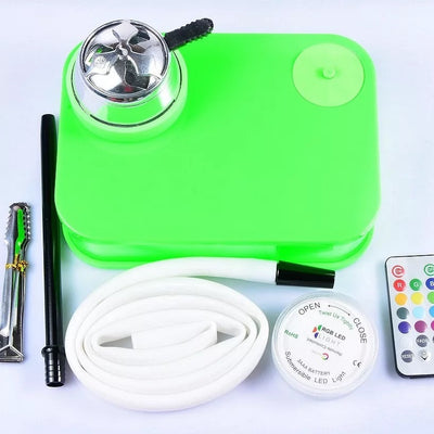 PORTABLE AS-HOTBOX HOOKAH PIPE