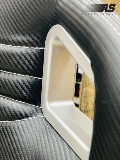 AS WINGBACK SEATS (D) CARBON LOOK