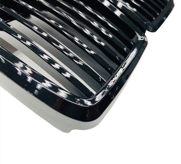 BMW E30 SINGLE SLAT GLOSS BLACK GRILLS