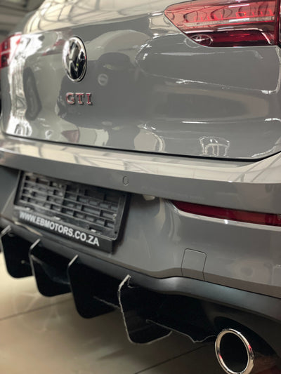 MK8 Gti rear diffuser