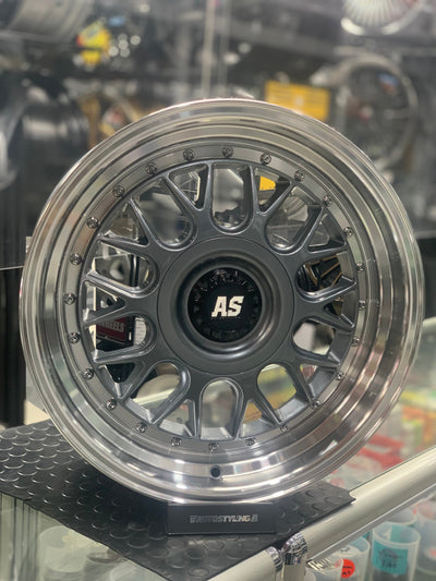 17” AS EURO 4/100 & 4/114 gunmetal