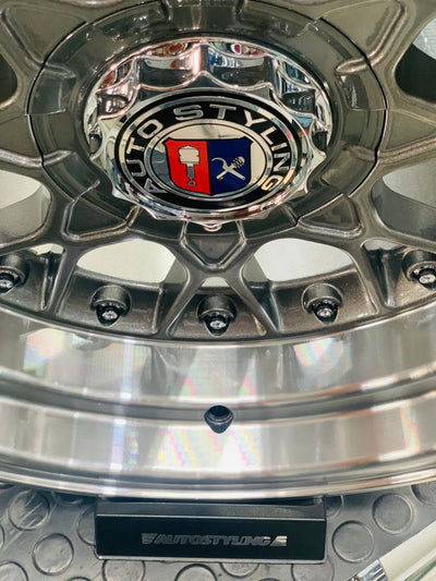 15'' AS- RC2 GUNMETAL   4/100 4/114 WHEELS