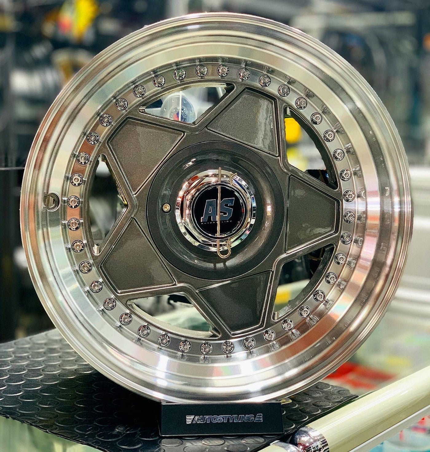 15” AS- MODENA GREY ( H )4x100 & 4x114