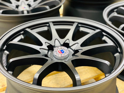 18” AS- CE28  5/114 MATT BLACK