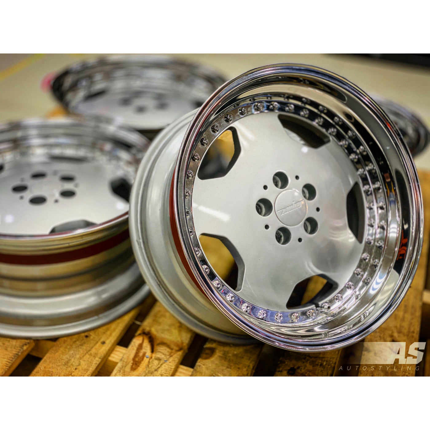 17” 3pce ZAUBER SPLIT WHEELS