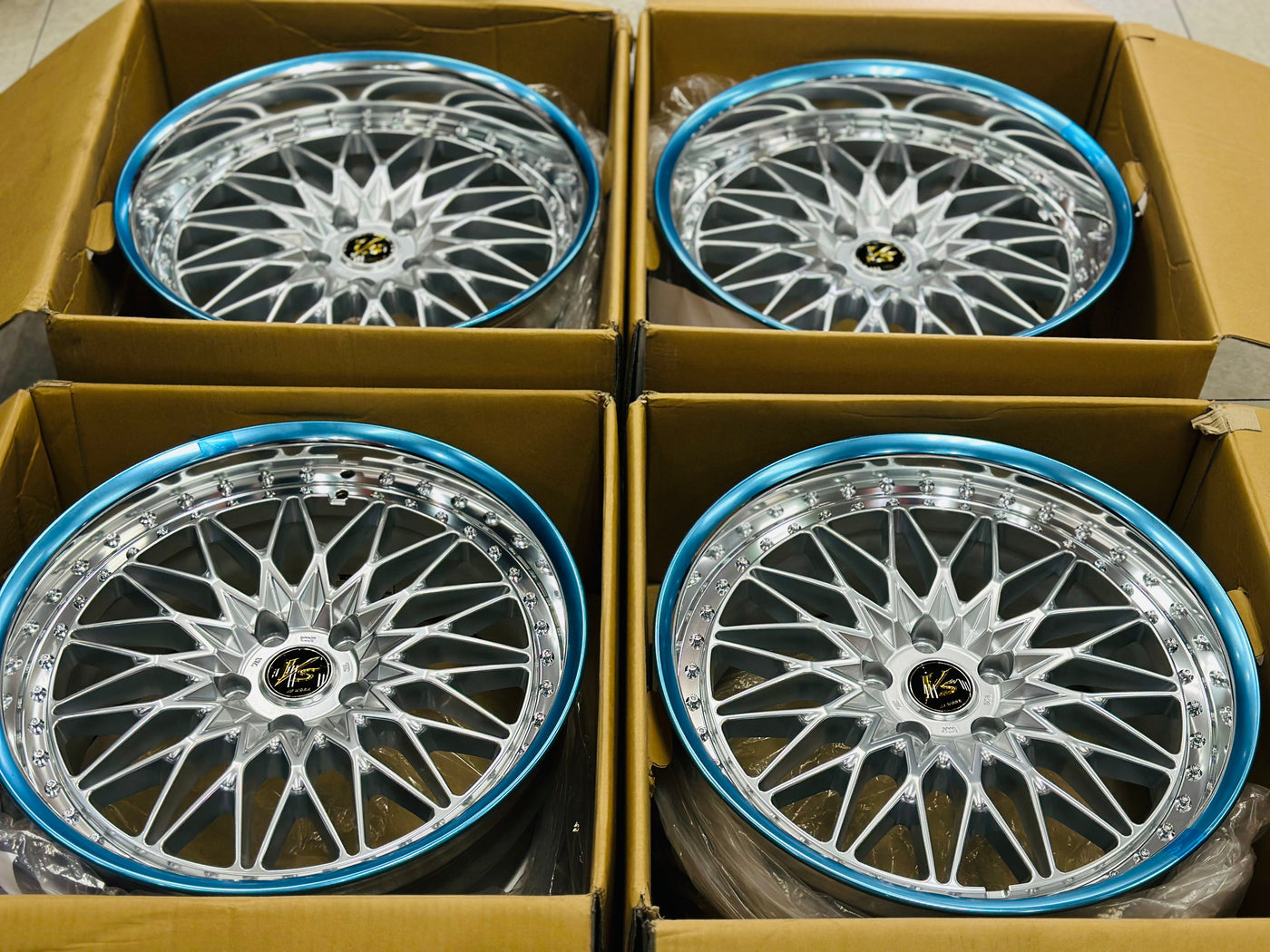 20” WORK VSXV 3pce split wheels 5/120
