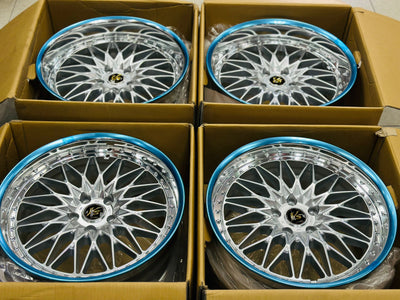 20” WORK VSXV 3pce split wheels 5/120