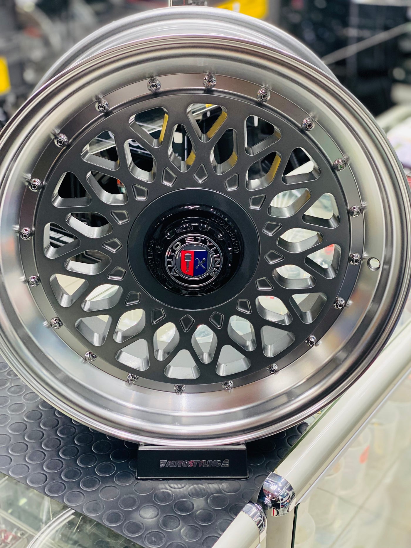 17'' AS-P/MESH 4/100 & 5/100 pcd GUNMETAL