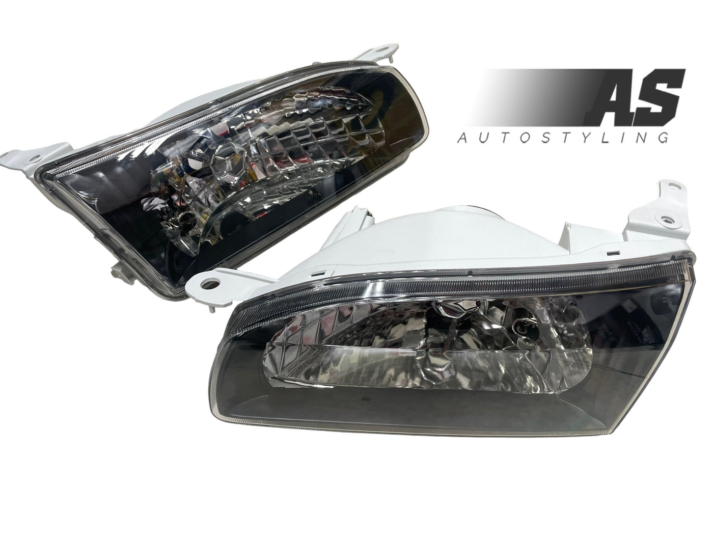 Toyota Corolla (rsi shape ) 1995-1998 black Headlamps