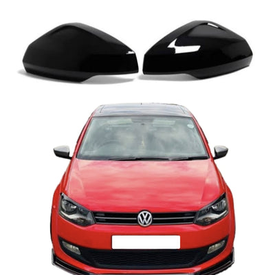 VW polo 6 gloss black Mirror Covers