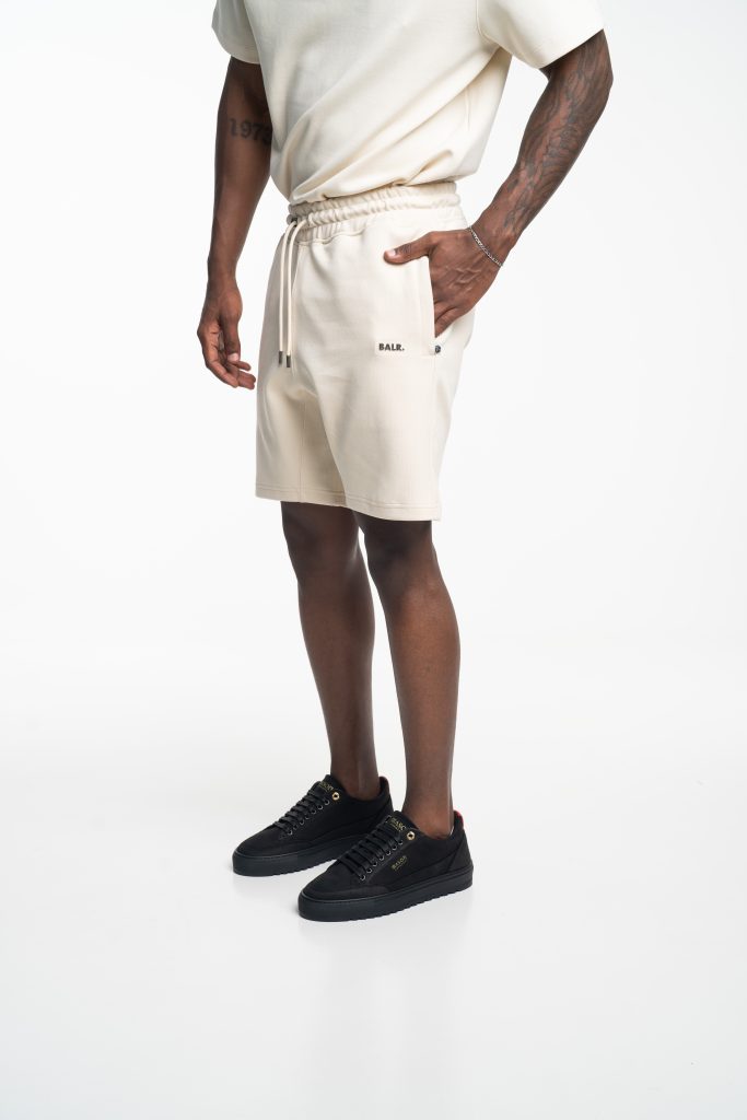 (Core) BALR Men’s Q Series Shorts | B1433.1047-White Swan