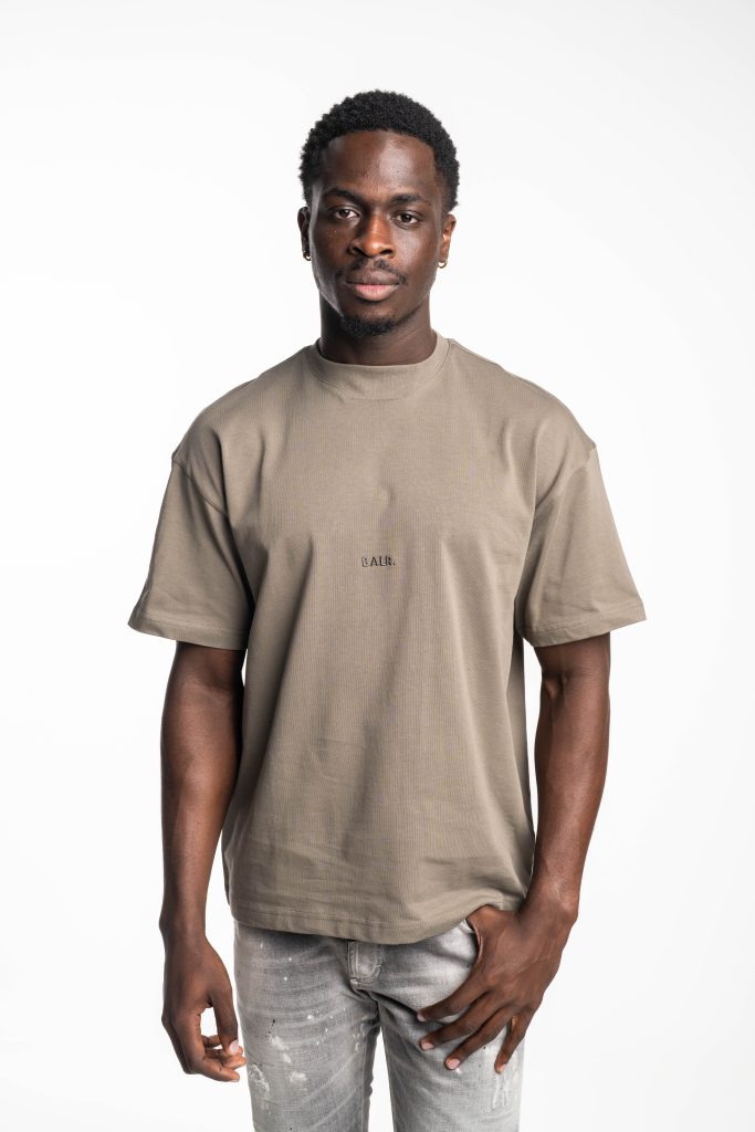 (Core) BALR Men’s Logo Box T Shirt | B1112.1279-Smokey Green