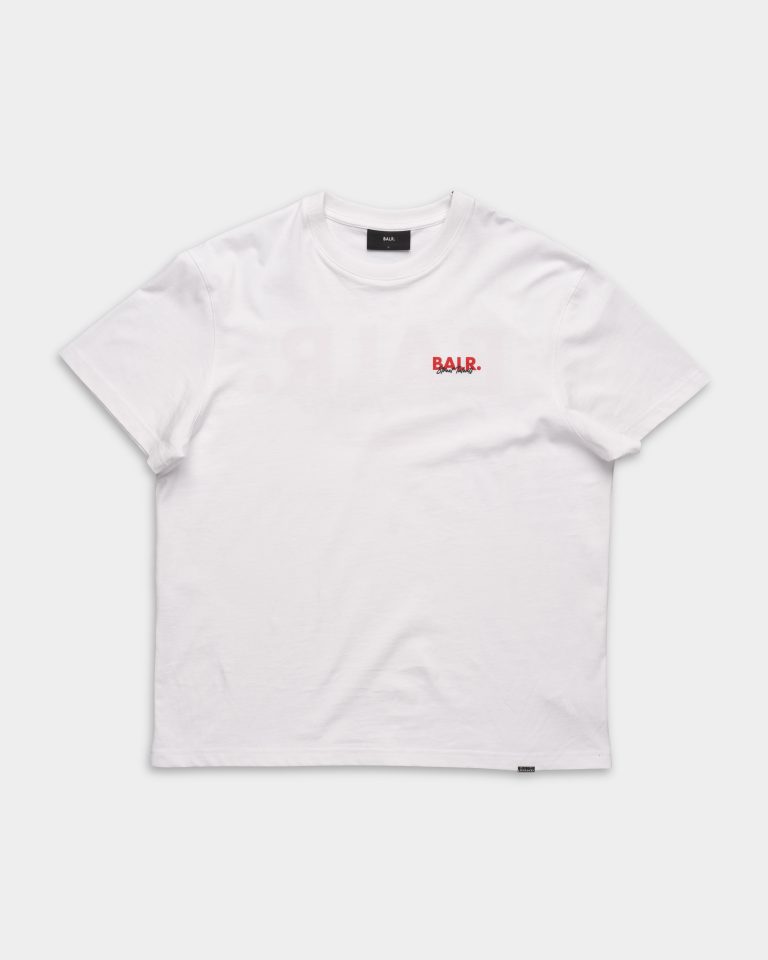 BALR Men’s Street Talents T Shirt B1112.1338 Bright White