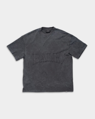 BALR Men’s Urban Washed Box T Shirt | B1112.1284-Volcanic Grey