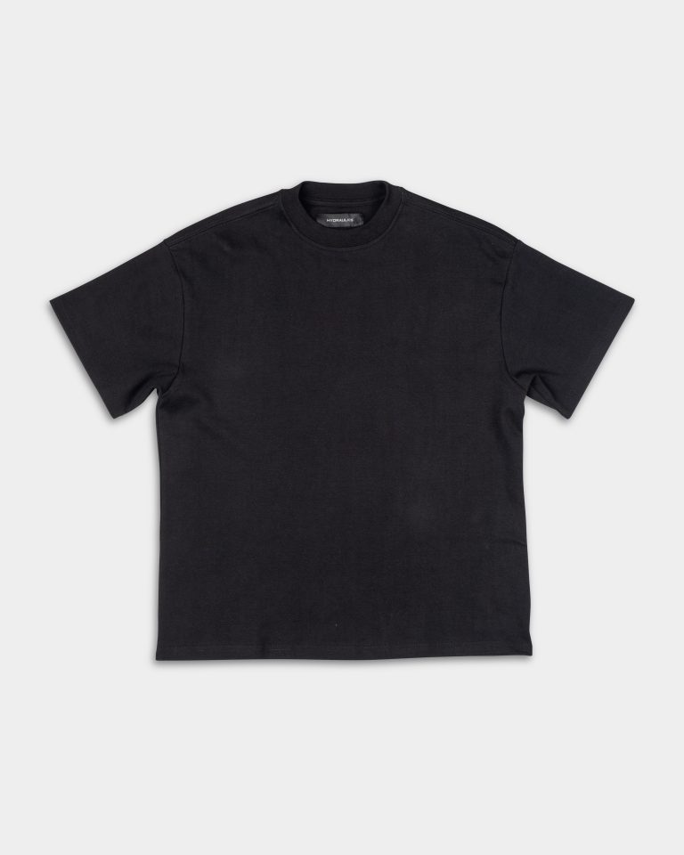 Hydraulics Men’s Blank Oversized T Shirt B2502218 Black