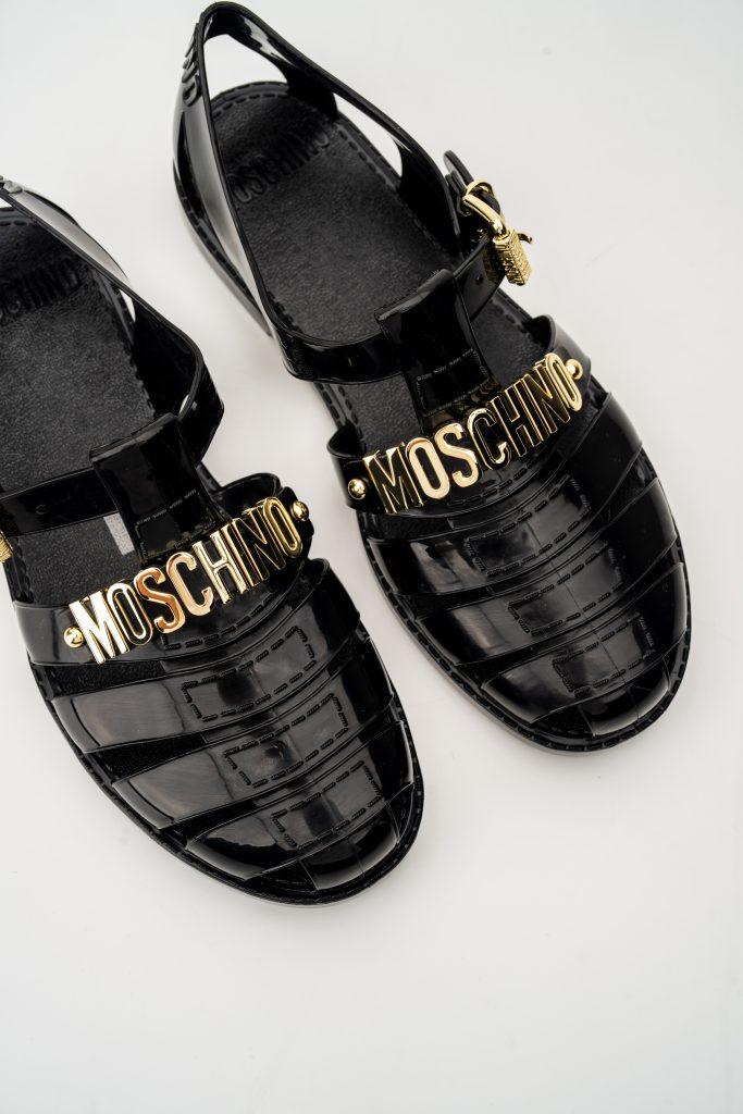 Moschino Ladies Sandal MB16501G1NM20000