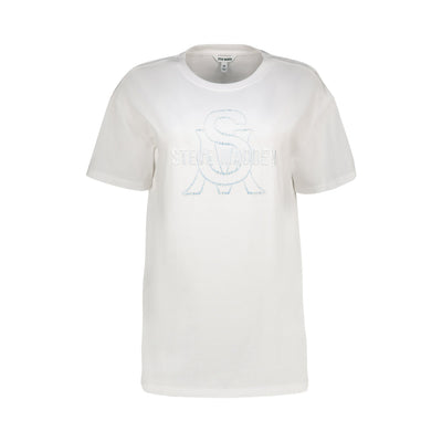 MADISON LADIES KNITTED T-SHIRT WHITE