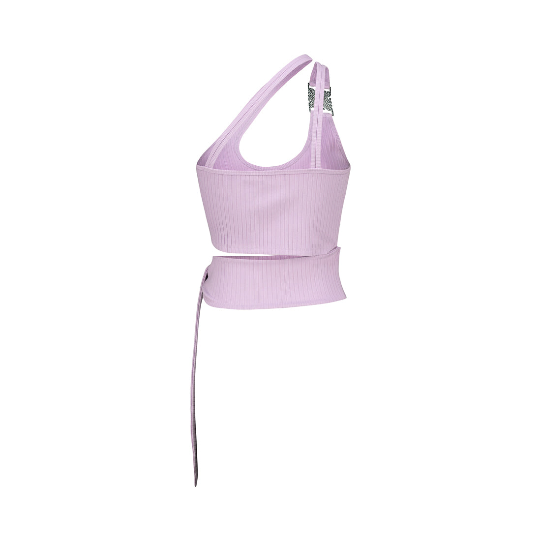 CLAIRE LILAC A-SYMERTRICAL STRAPPY TOP